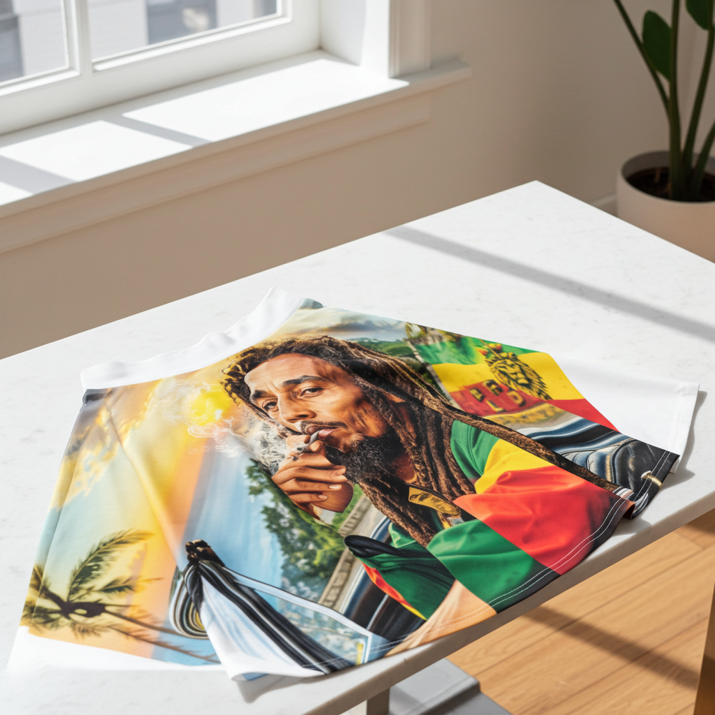 (Bob Marley)Skater Skirt