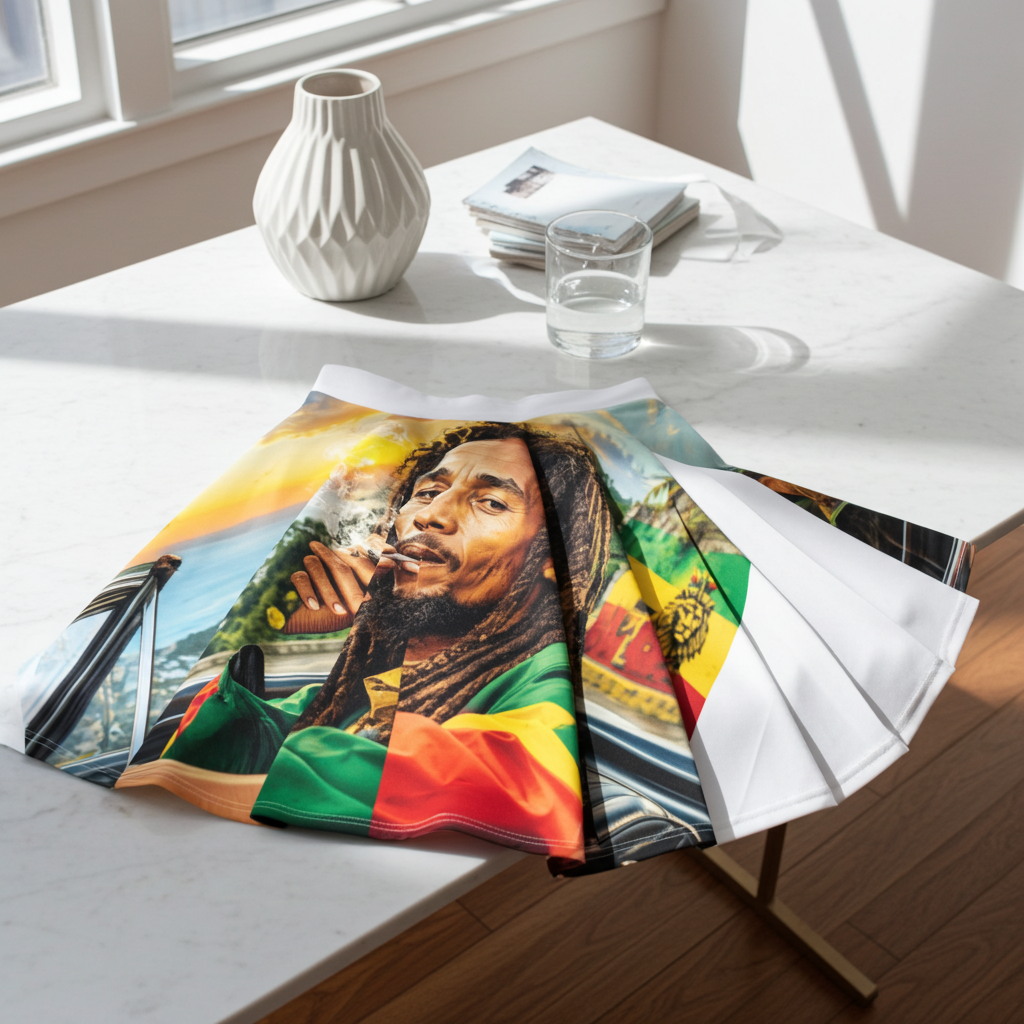 (Bob Marley)Skater Skirt